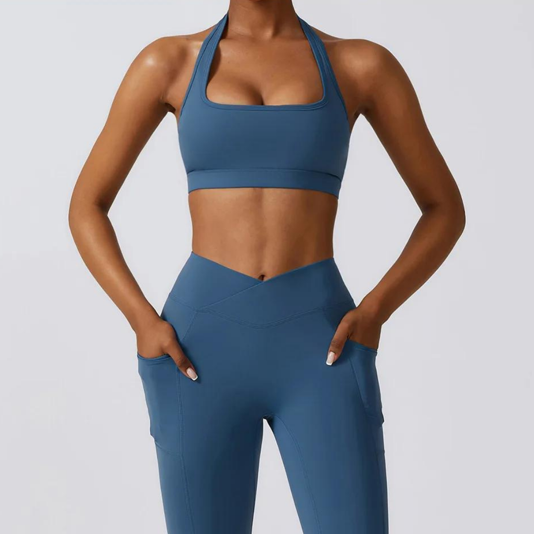 LUCINDA HALTER SPORTS BRA