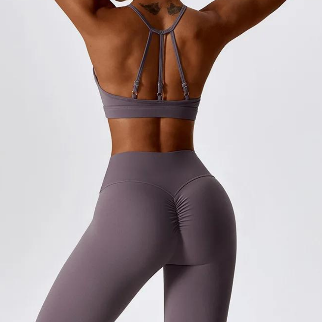 MARIANNA HIGH NECK SPORTS BRA