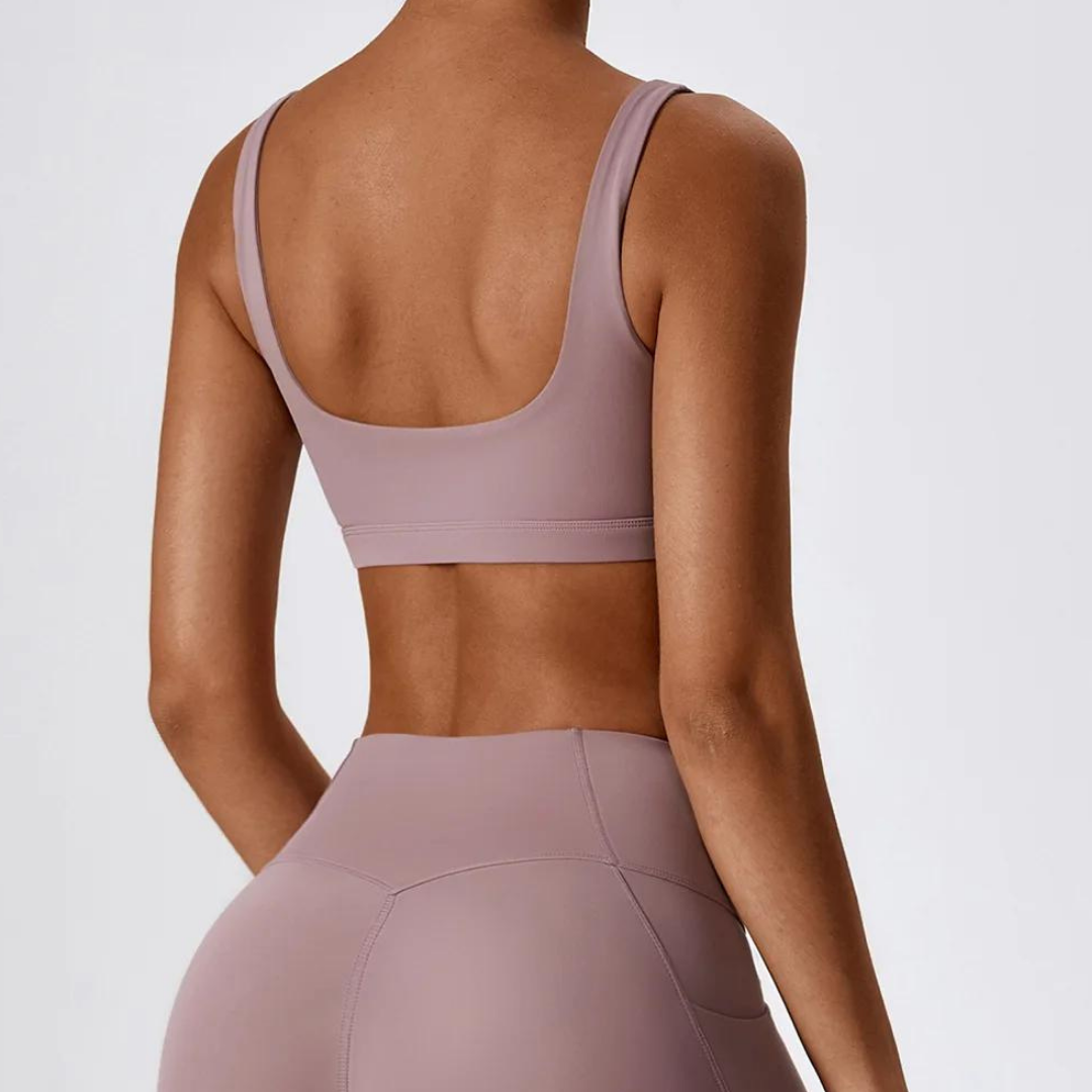 SOFIA SQUARE NECK SPORTS BRA