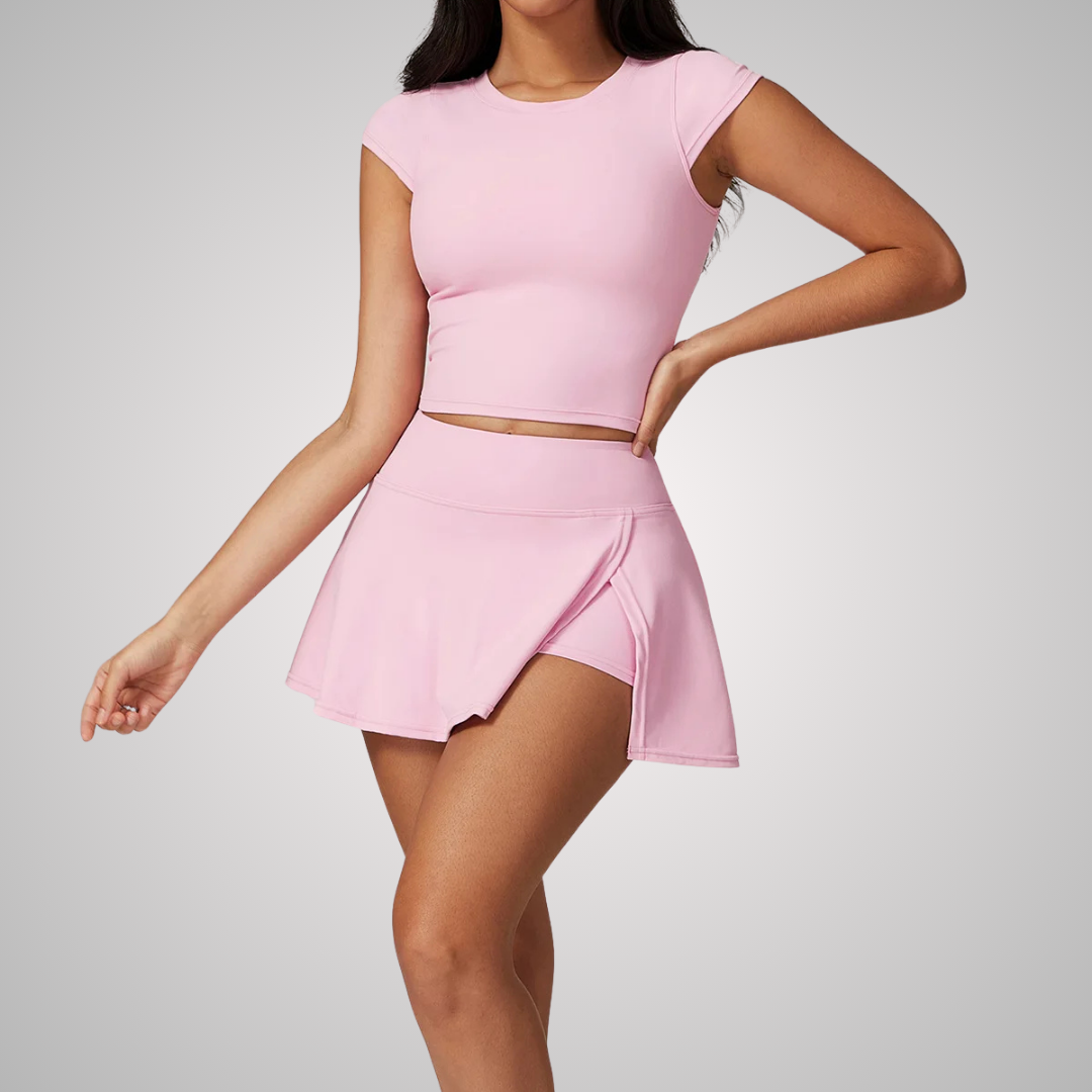 VIVIENNE HIGH WAISTED TENNIS SKIRT
