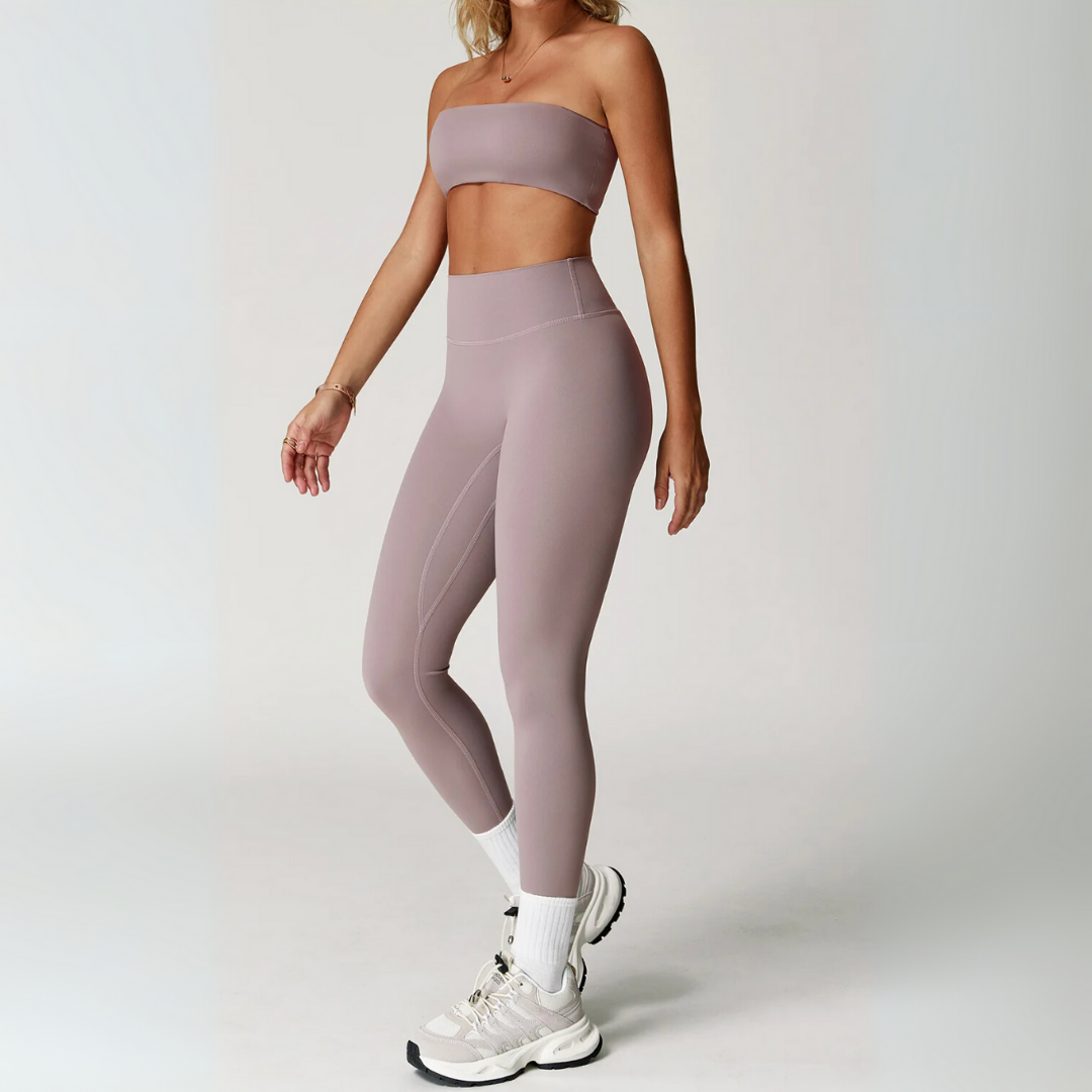 THE WHITNEY BANDEAU & LEGGINGS SET