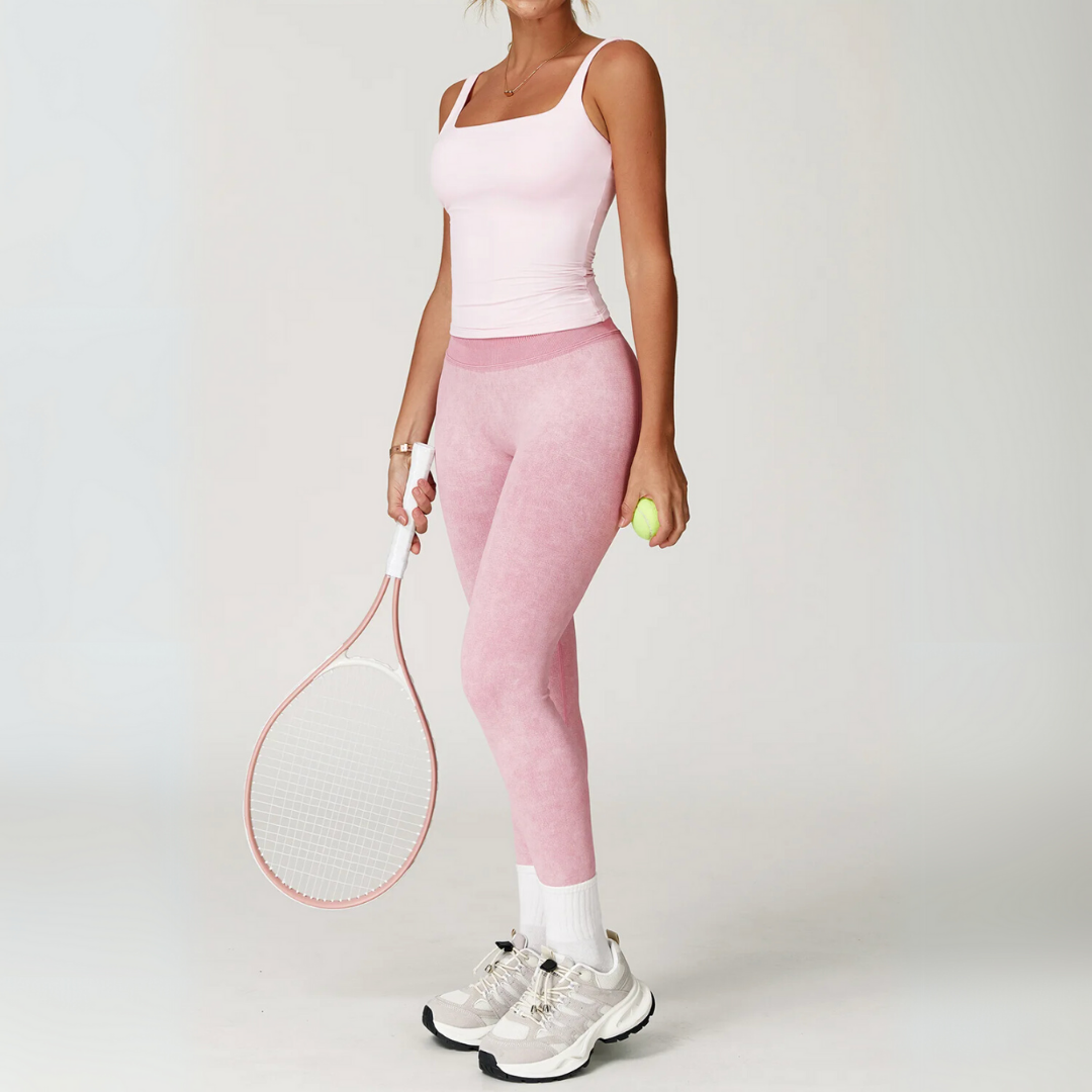 THE MARBLE SEAMLESS LEGGINGS