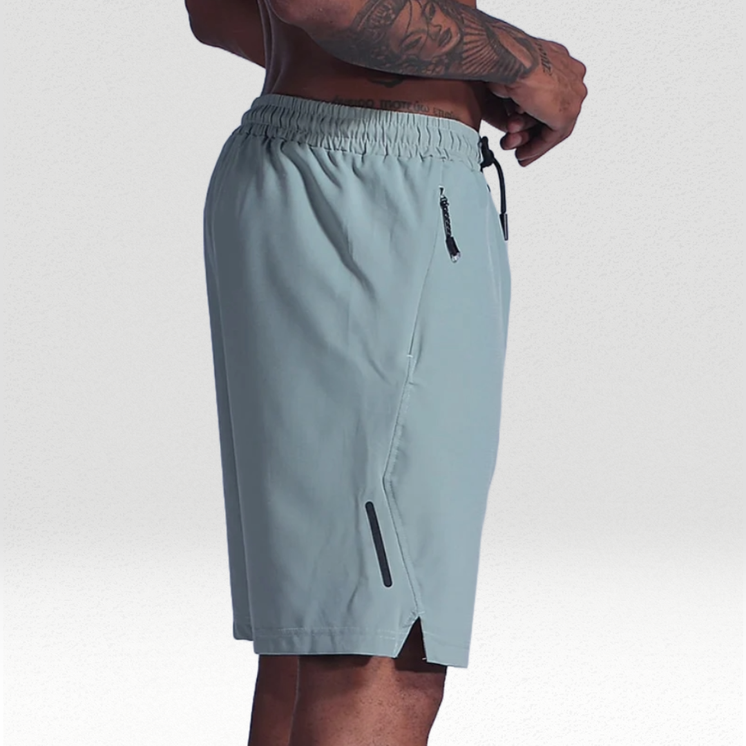 Men's Basketball Shorts - Premium blend of nylon and spandex for comfort and style. Quick-drying, sweat-wicking, and designed for maximum range of motion. Featuring drawstring waist, pockets, and a stylish design for a complete workout experience.