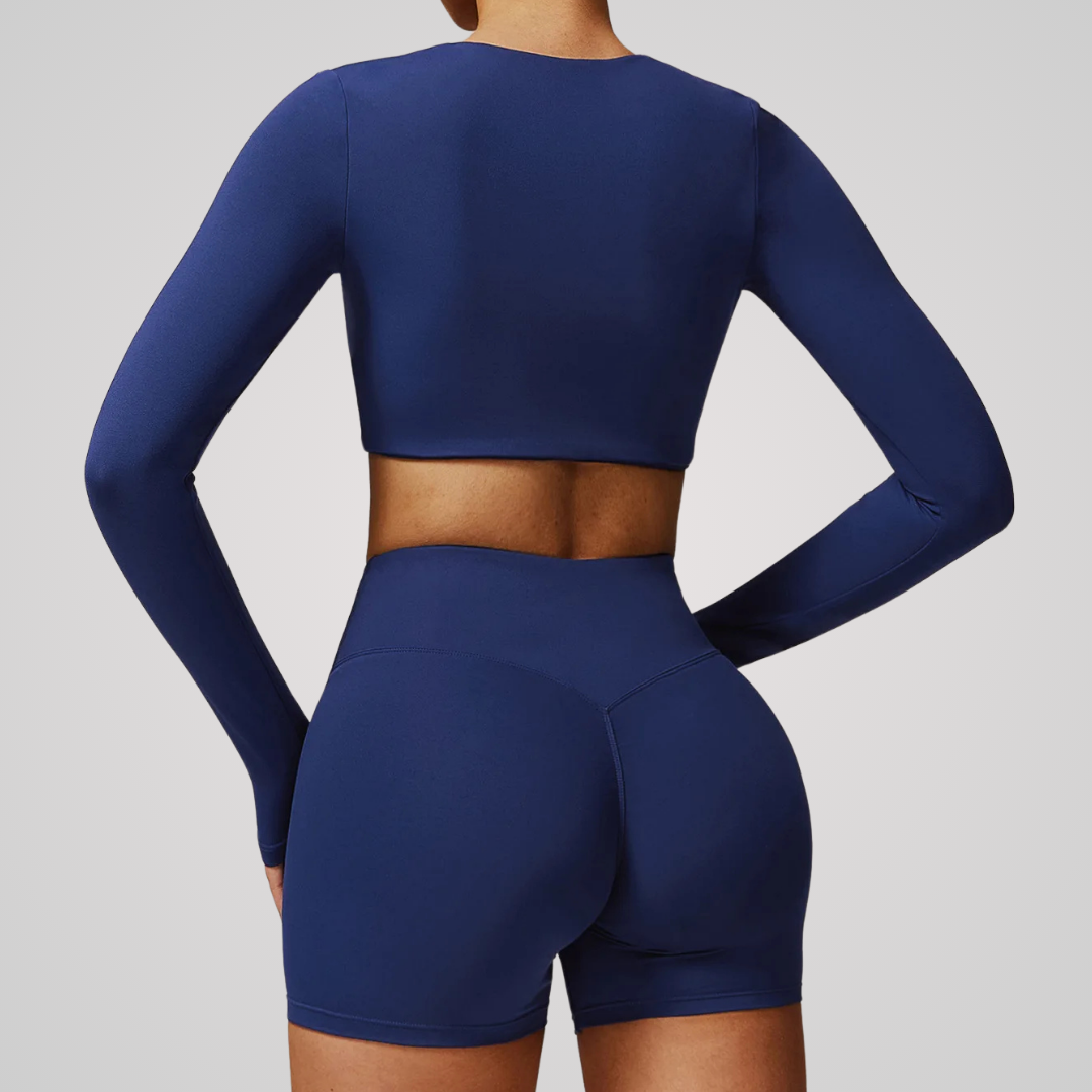 ALINA CROPPED LONG SLEEVE