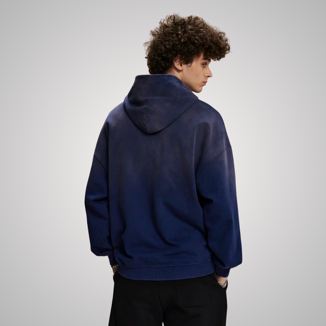 BRAGA DISTRESSED UNISEX HOODIE