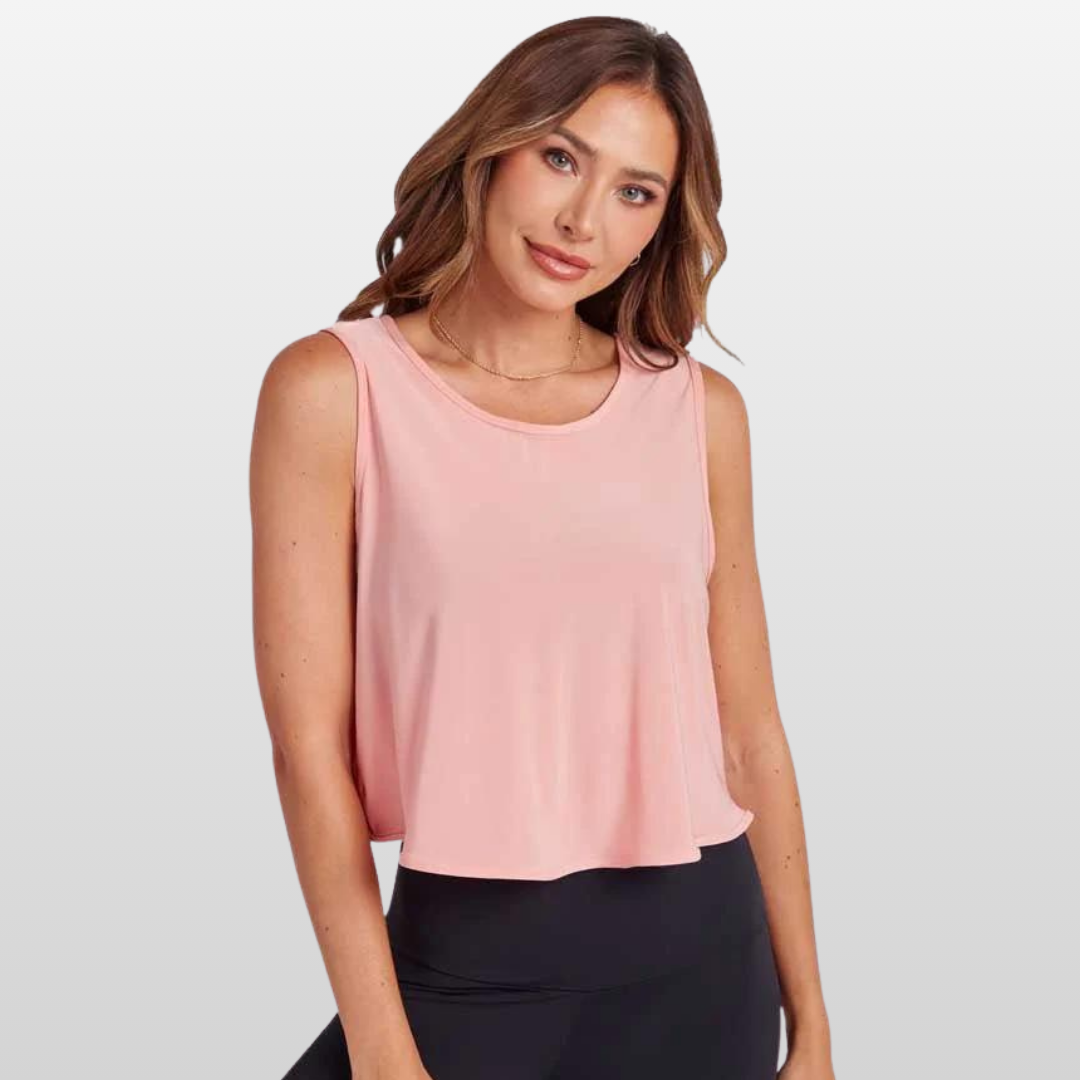 YVETTE CREW NECK SINGLET