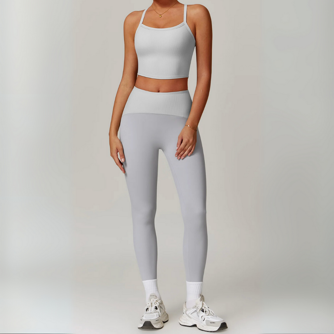 TRACER RIBBED CROP SINGLET