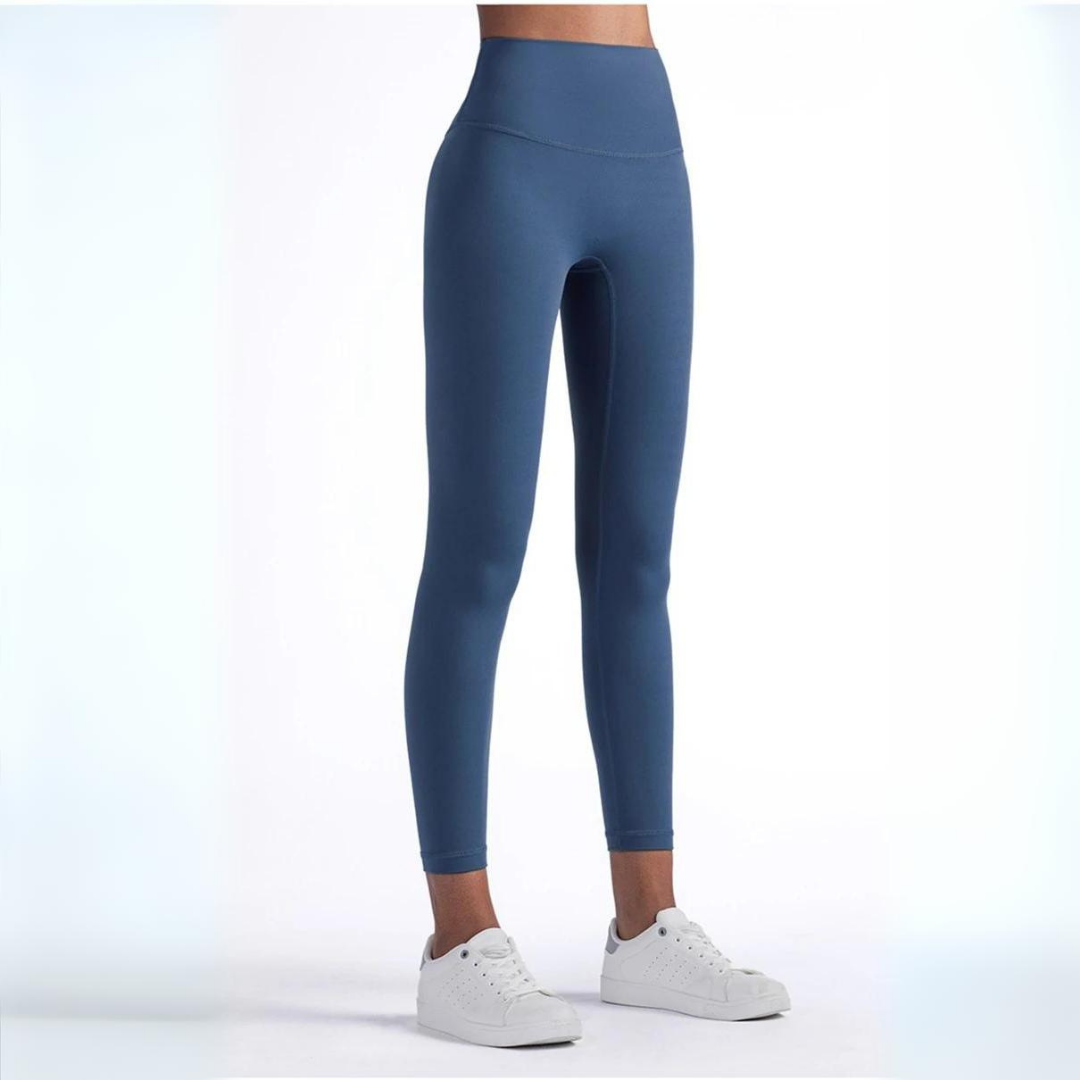 BACK TO BASICS WOMENS HIGH WAISTED LEGGINGS-Leggings-Gym Giants