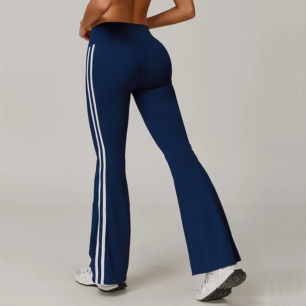 TAMERIA FLARED MID-RISE LEGGINGS
