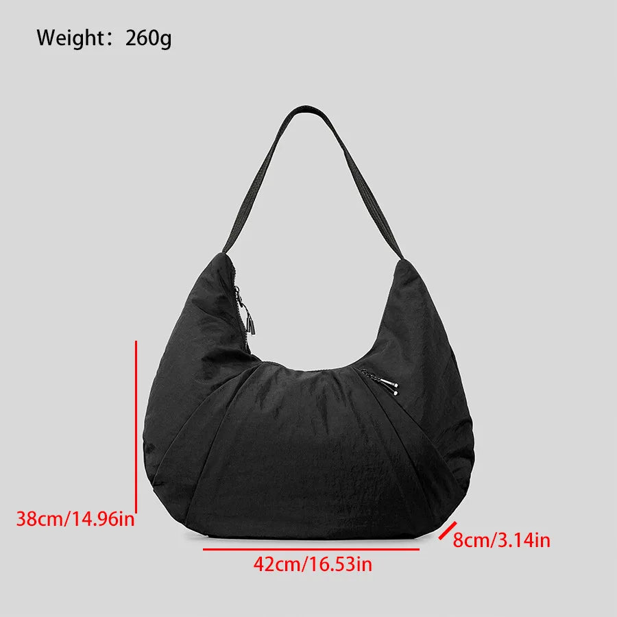 EVERYDAY CRESCENT NYLON BAG