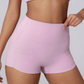 BELLINA HIGH-WAISTED BOOTY SHORTS