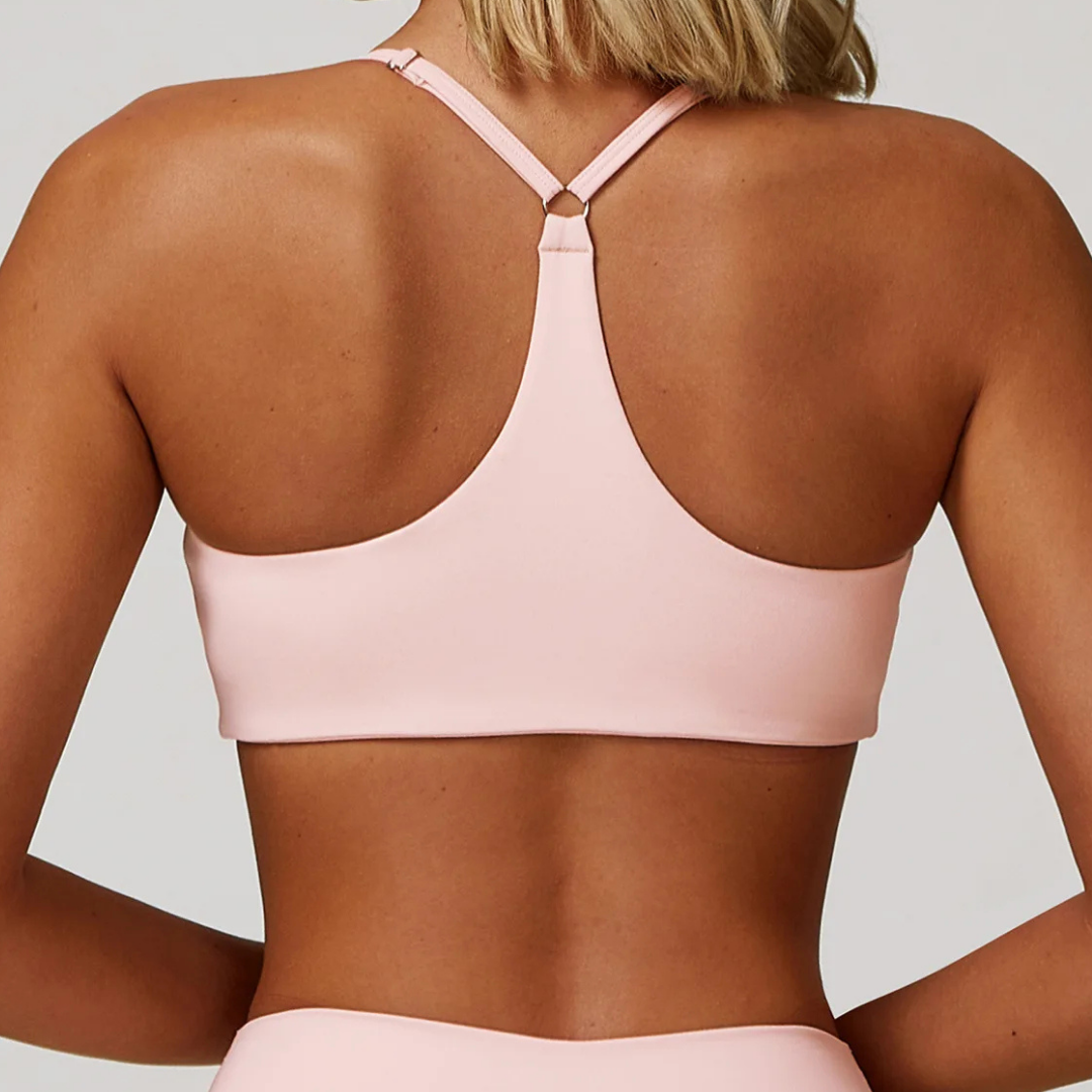 BRIM SEAMLESS RACERBACK SPORTS BRA