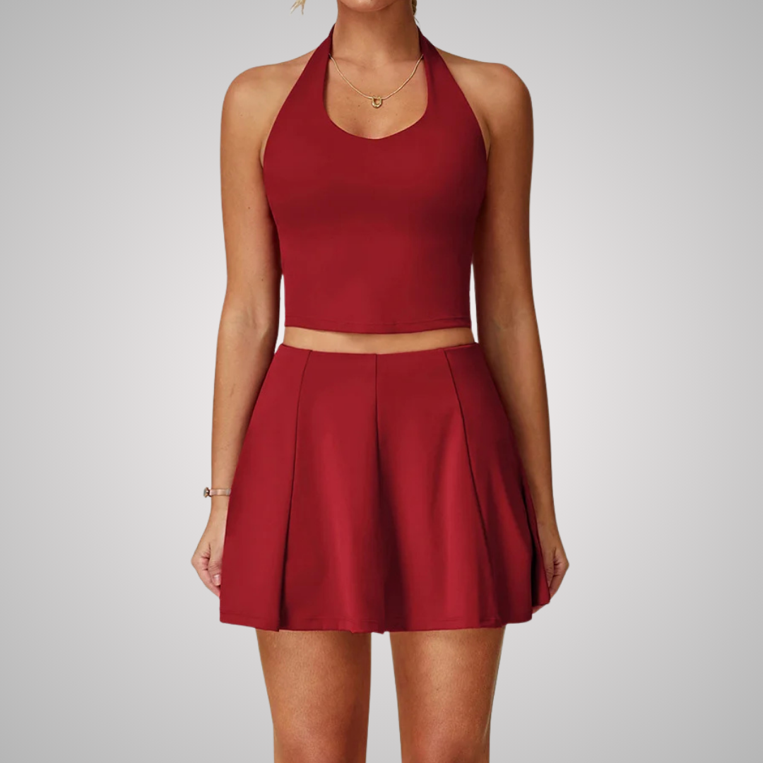 ILLYRIA HALTER & SKIRT SET