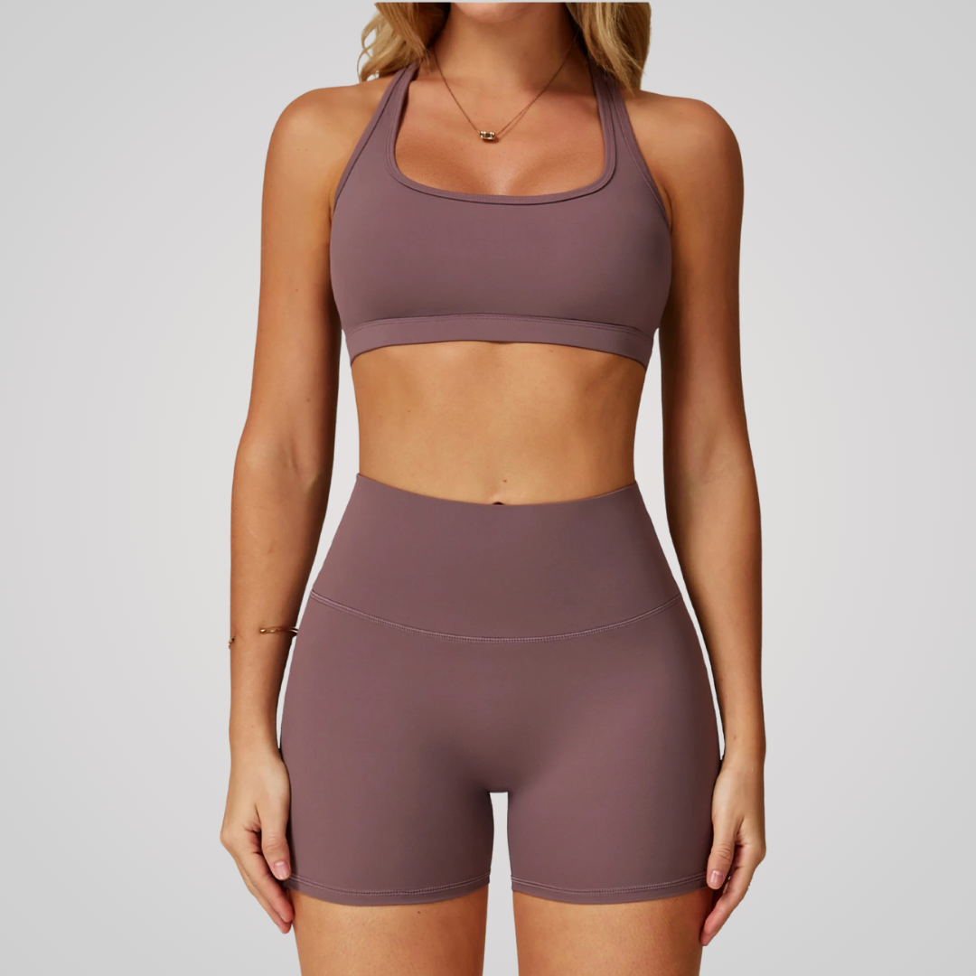 THE ARISELLA RACERBACK SPORTS BRA