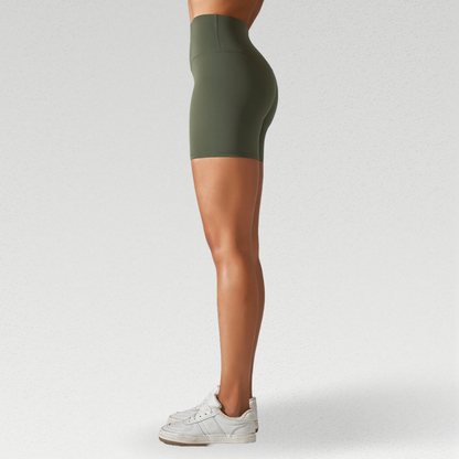 BELINA HIGH WAISTED SHORTS-Shorts-Gym Giants