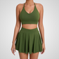 KARELIA HALTER TENNIS SKORT SET
