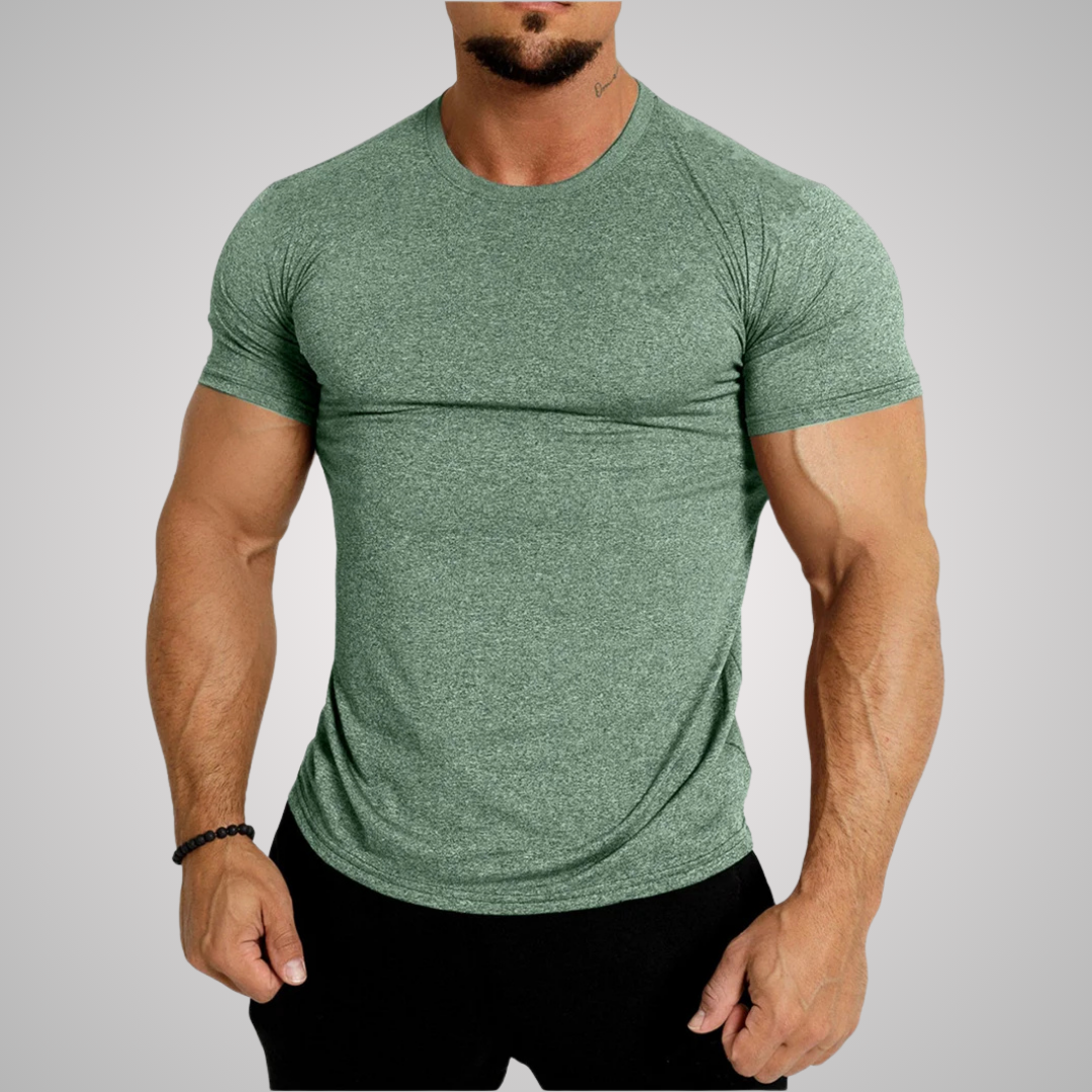 COLOGNE FITTED O-NECK TEE