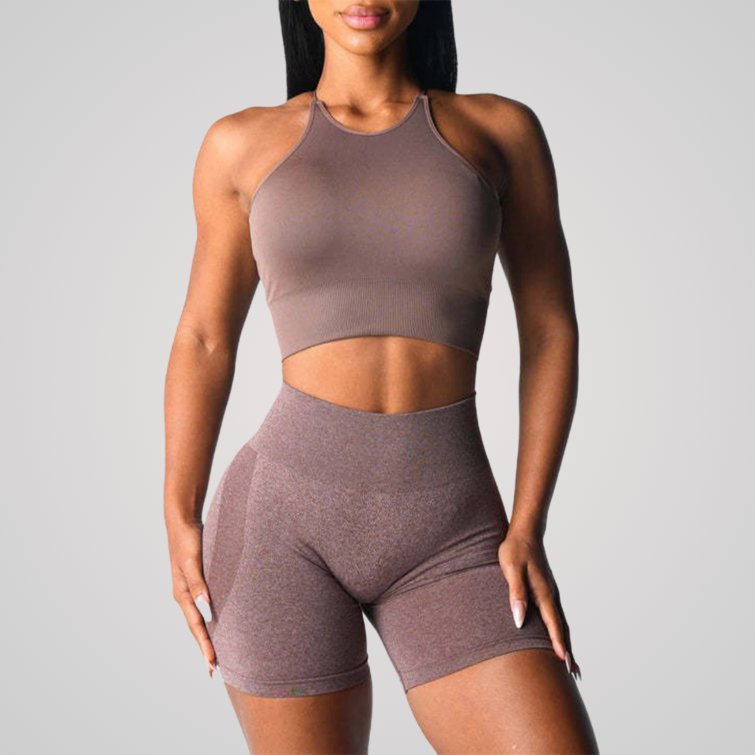 CAMBRAI STRAPPY BACK SPORTS BRA