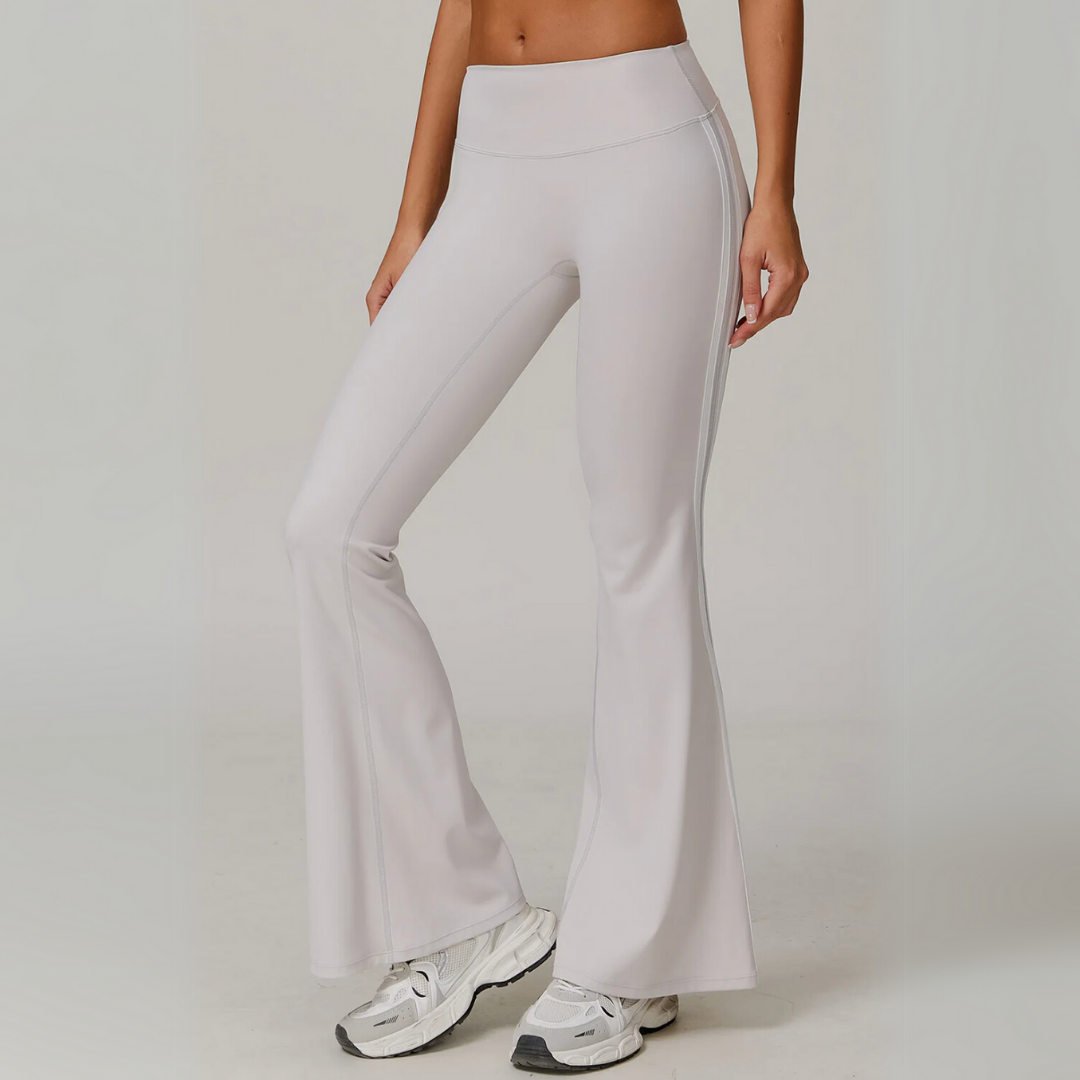 TAMERIA FLARED MID-RISE LEGGINGS