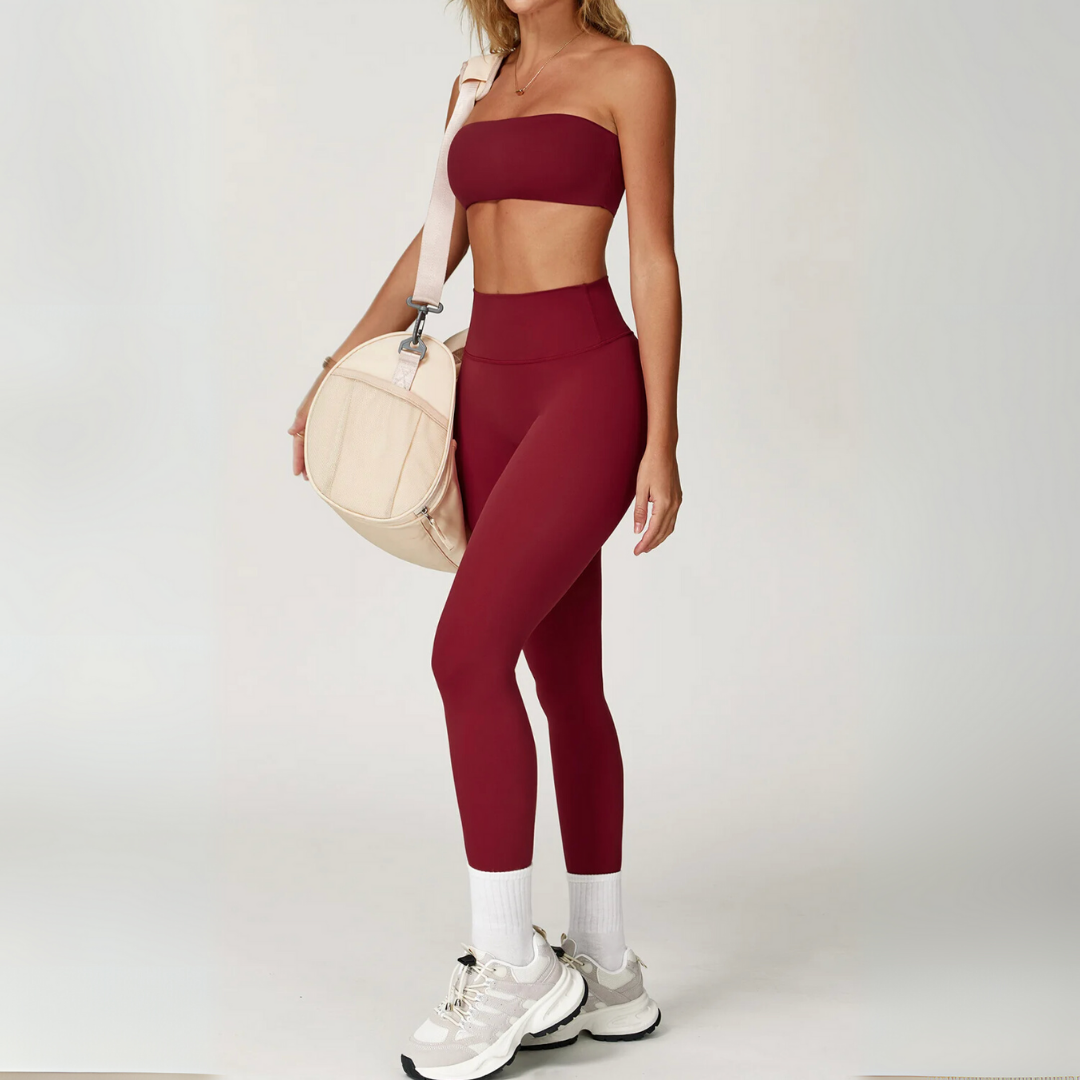 THE WHITNEY BANDEAU & LEGGINGS SET