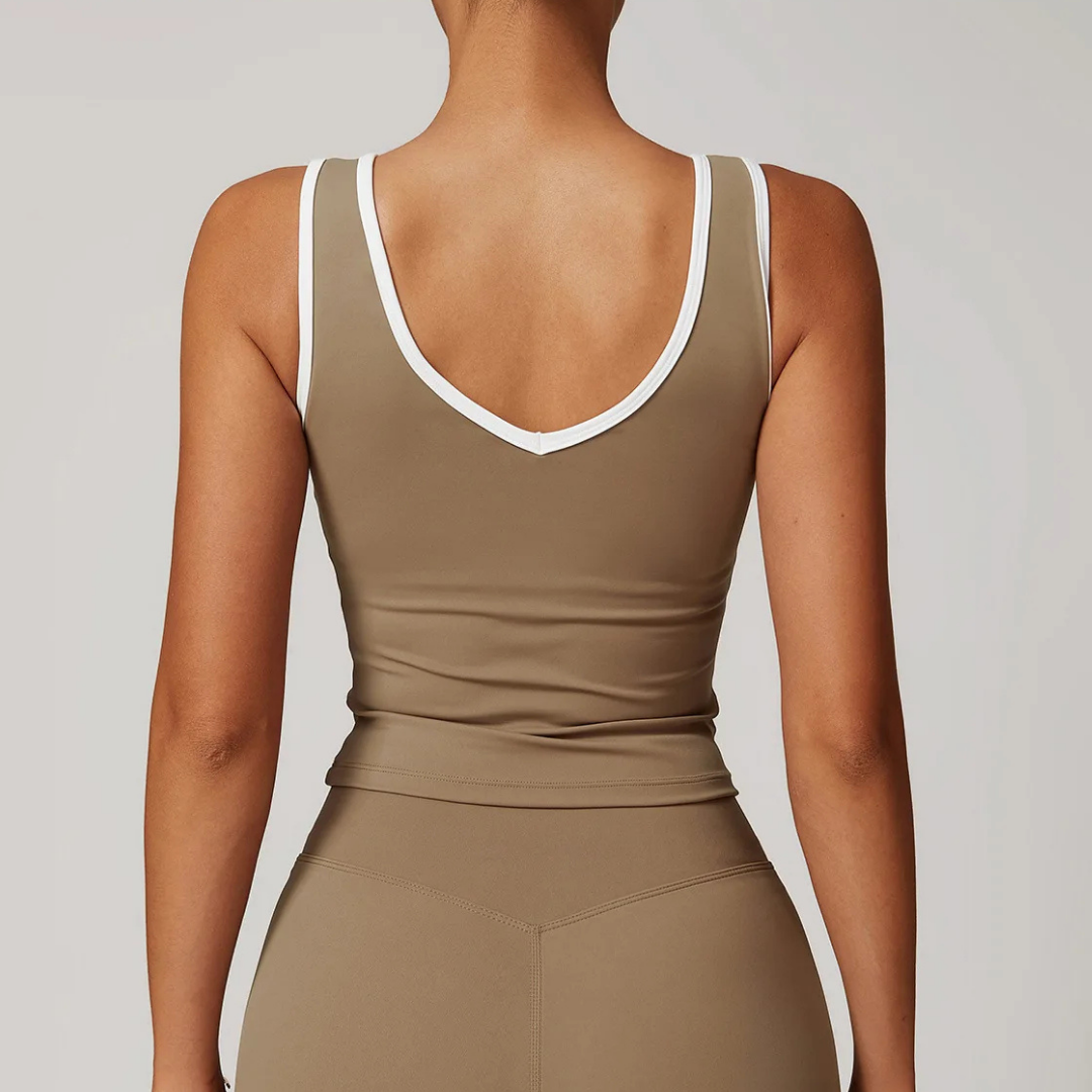 ARALINA CONTRAST SINGLET