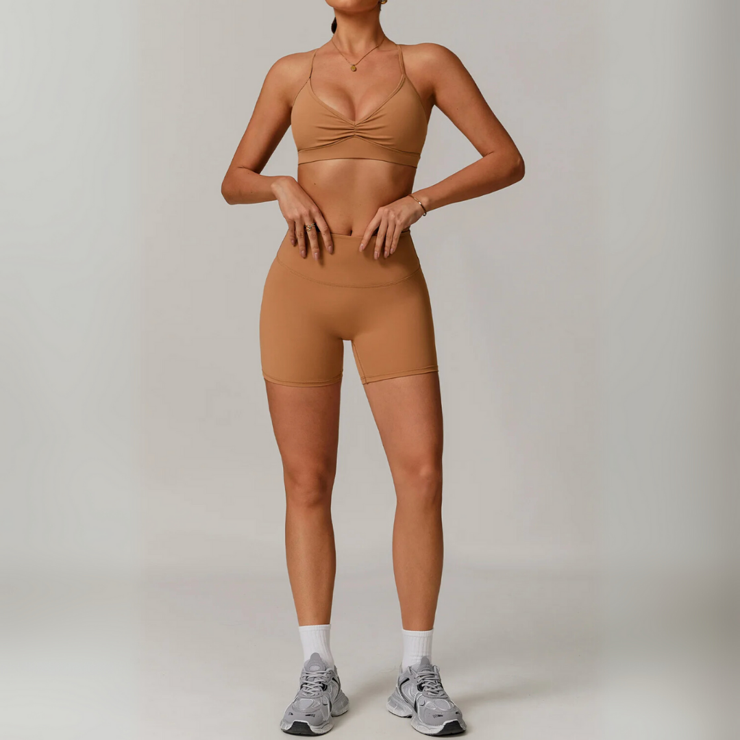 IZARA SPORTS BRA & SHORTS SET