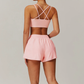 ADARA MID-WAIST SHORTS