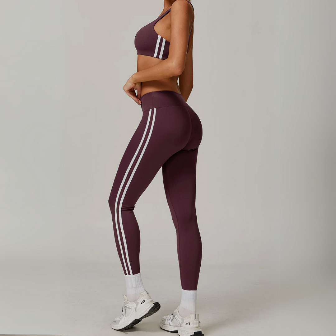 TAMERIA MID-RISE PIPED LEGGINGS