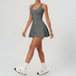 THE ORITHYA SEAMLESS TENNIS DRESS