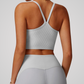 TRACER RIBBED CROP SINGLET