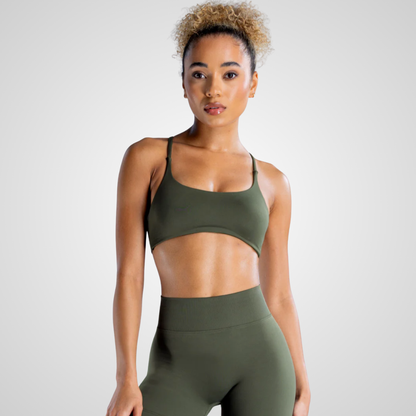 THE SOFIA TWIST-BACK SPORTS BRA