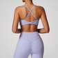 EMMELINE TWIST-BACK SPORTS BRA