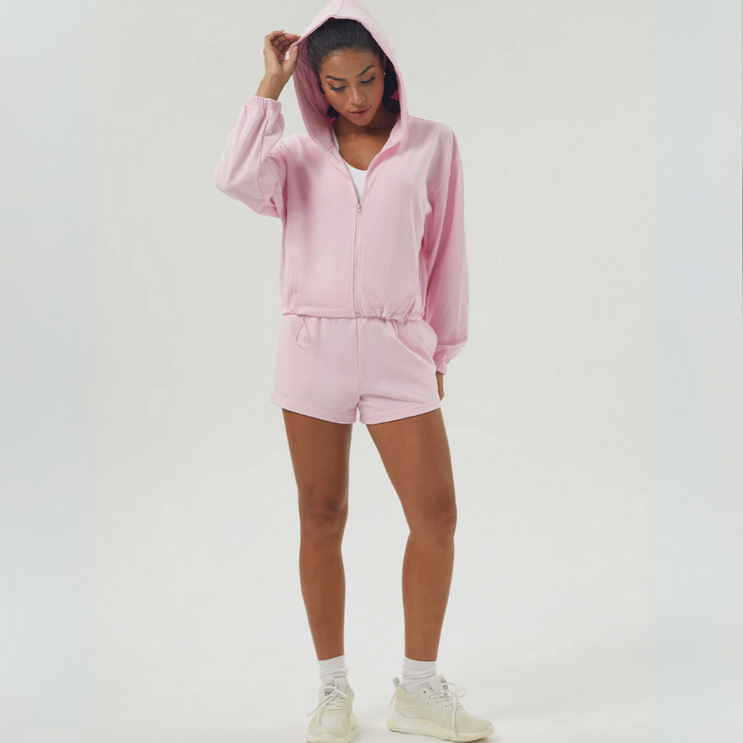 RENNES SWEATER & SHORTS LOUNGE SET