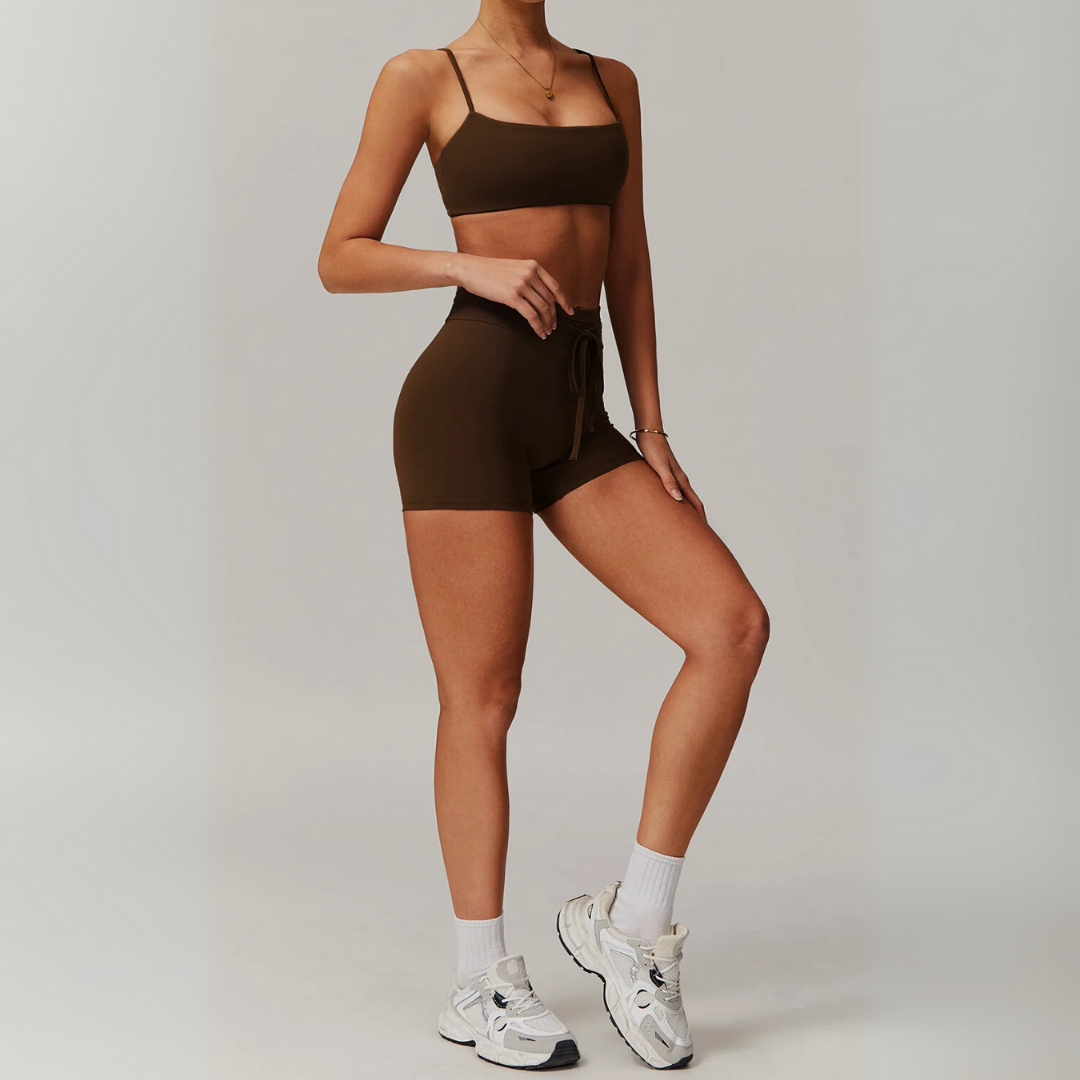 THE SOAR MID-RISE SHORTS