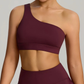 THE MURMUR ONE-SHOULDER SPORTS BRA