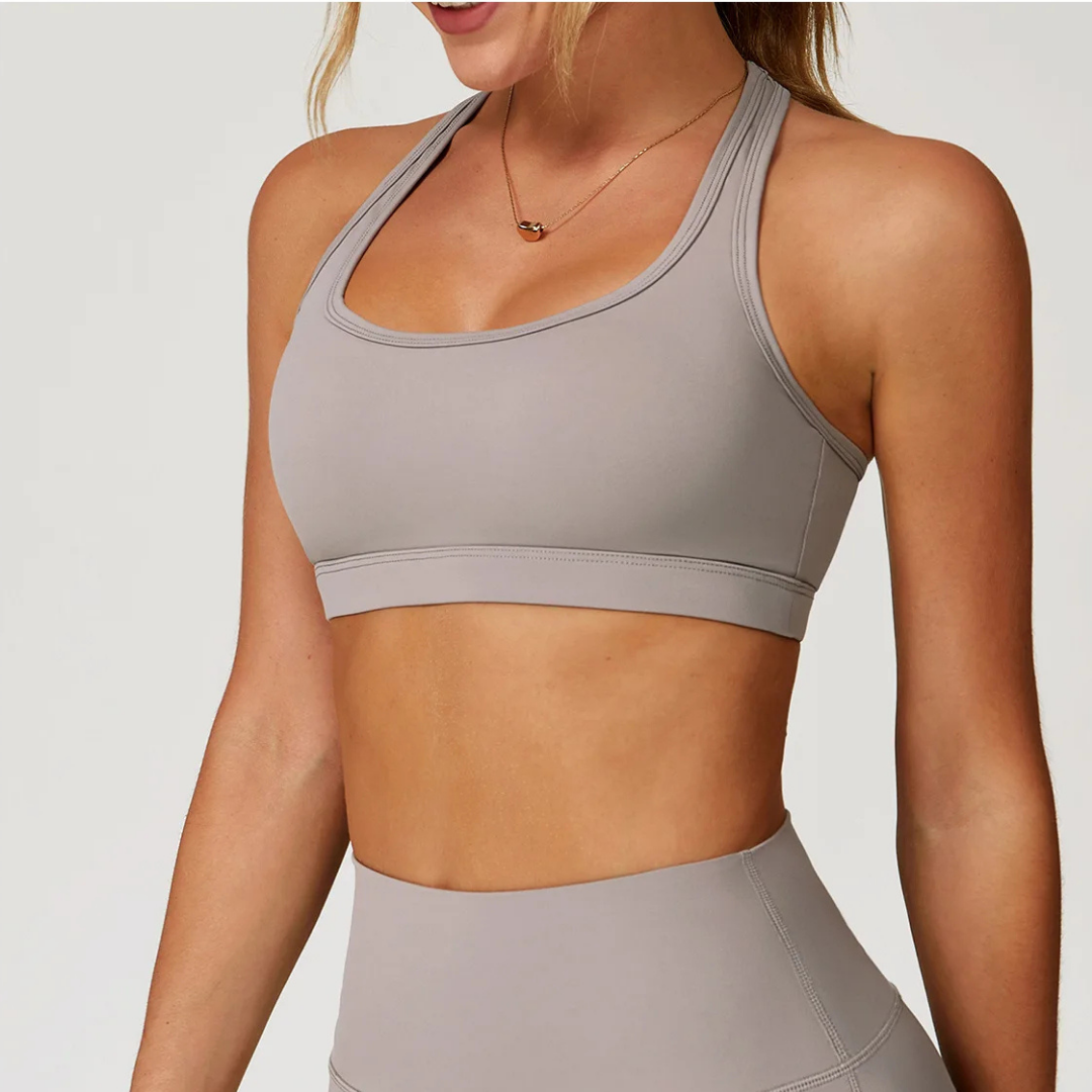 THE ARISELLA RACERBACK SPORTS BRA