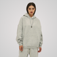 VEIL FLEECE-LINED UNISEX COTTON HOODIE