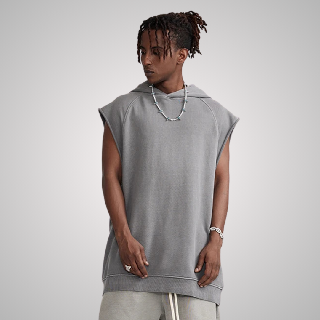 TRENTON COTTON HOODED TEE