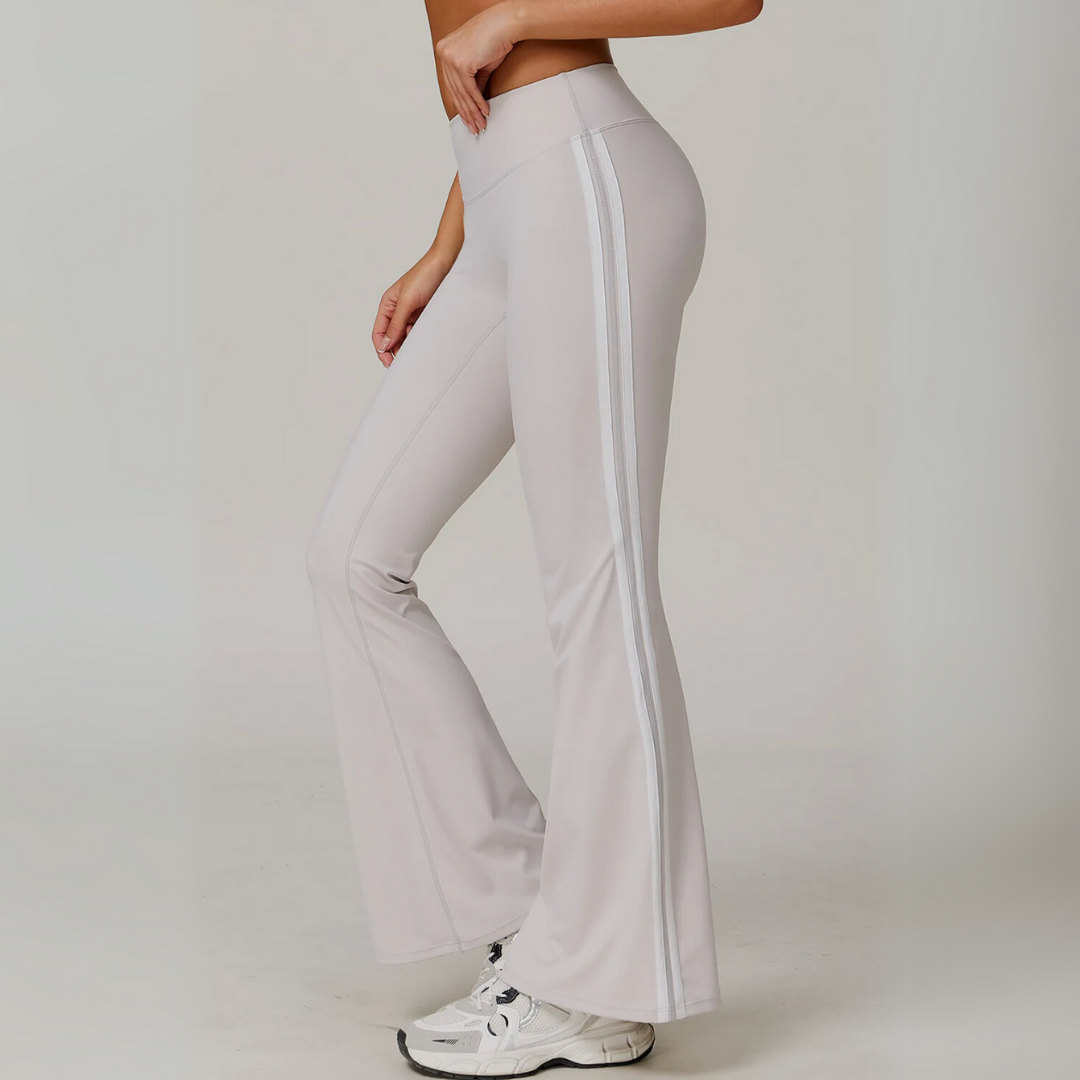 TAMERIA FLARED MID-RISE LEGGINGS