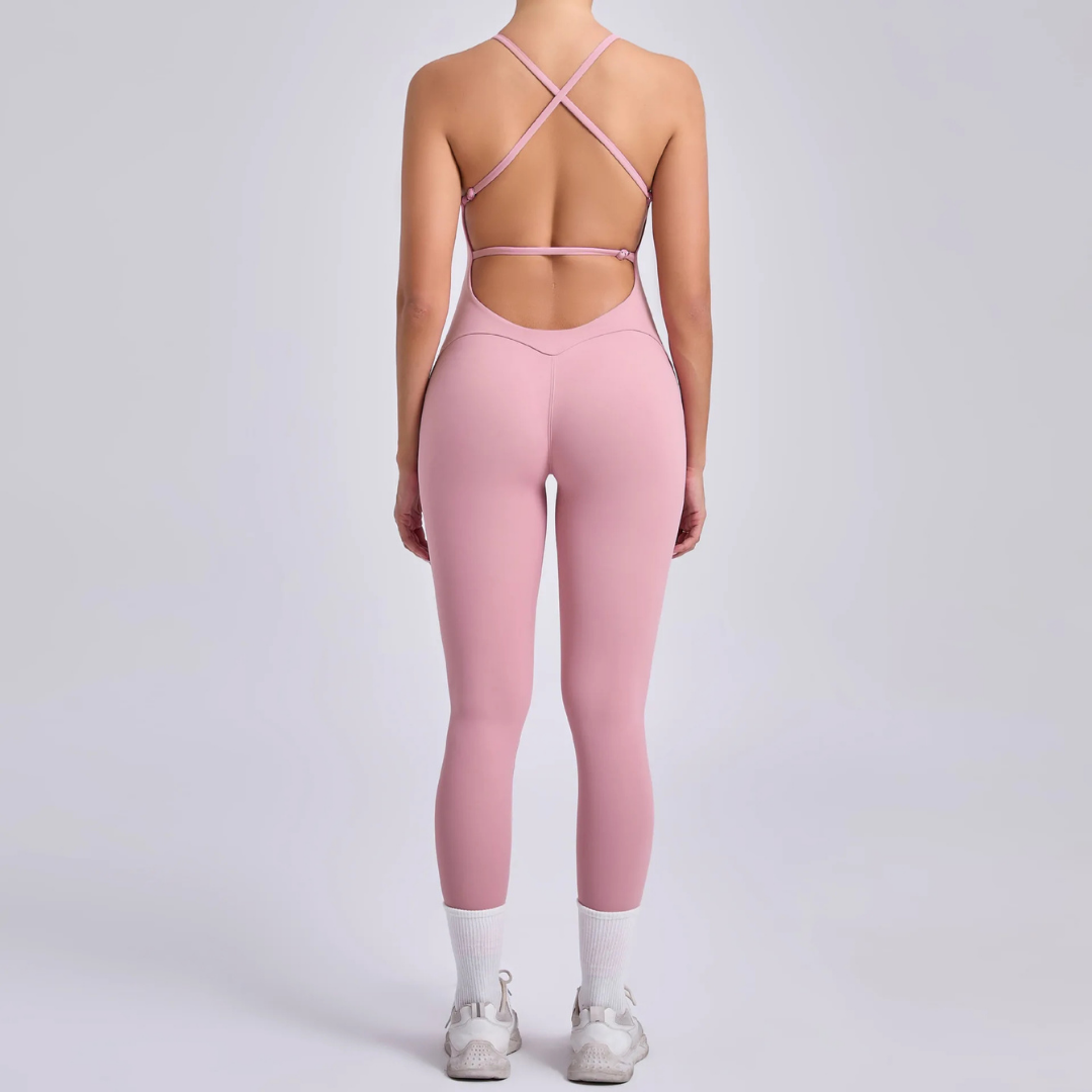 ORLENA STRAPPY BACK SEAMLESS JUMPSUIT