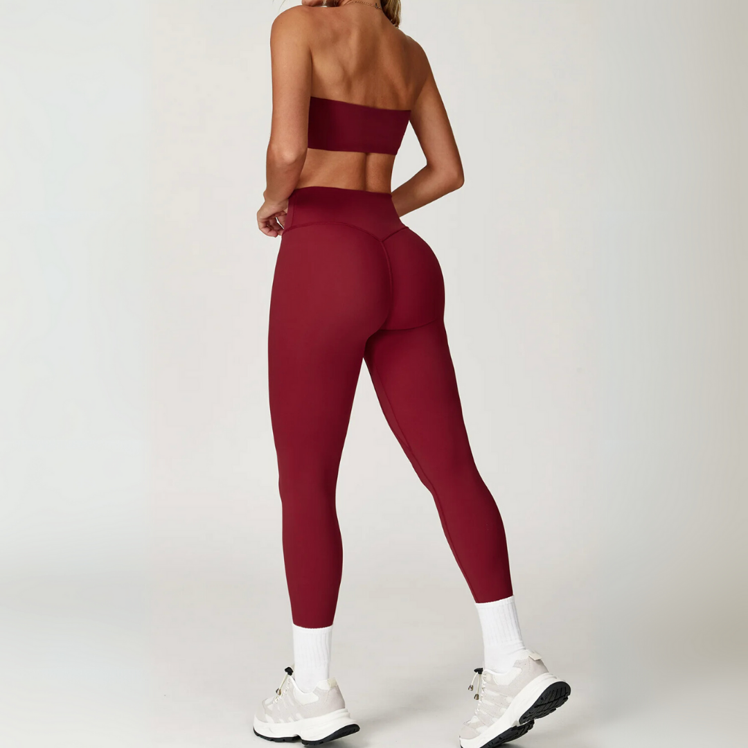 THE WHITNEY BANDEAU & LEGGINGS SET
