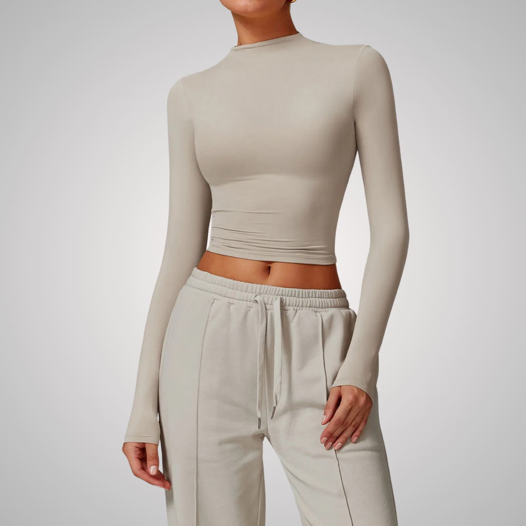 HADLEY CROPPED LONG SLEEVE