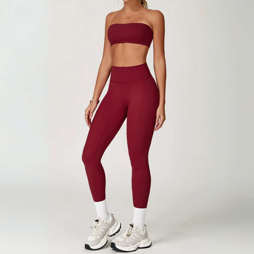 THE WHITNEY BANDEAU & LEGGINGS SET