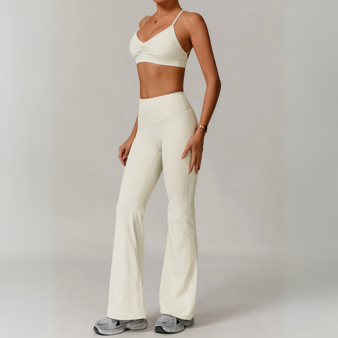 IZARA RUCHED SPORTS BRA