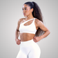 THE AYANA ONE SHOULDER SPORTS BRA