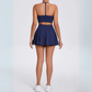 KARELIA HALTER TENNIS SKORT SET
