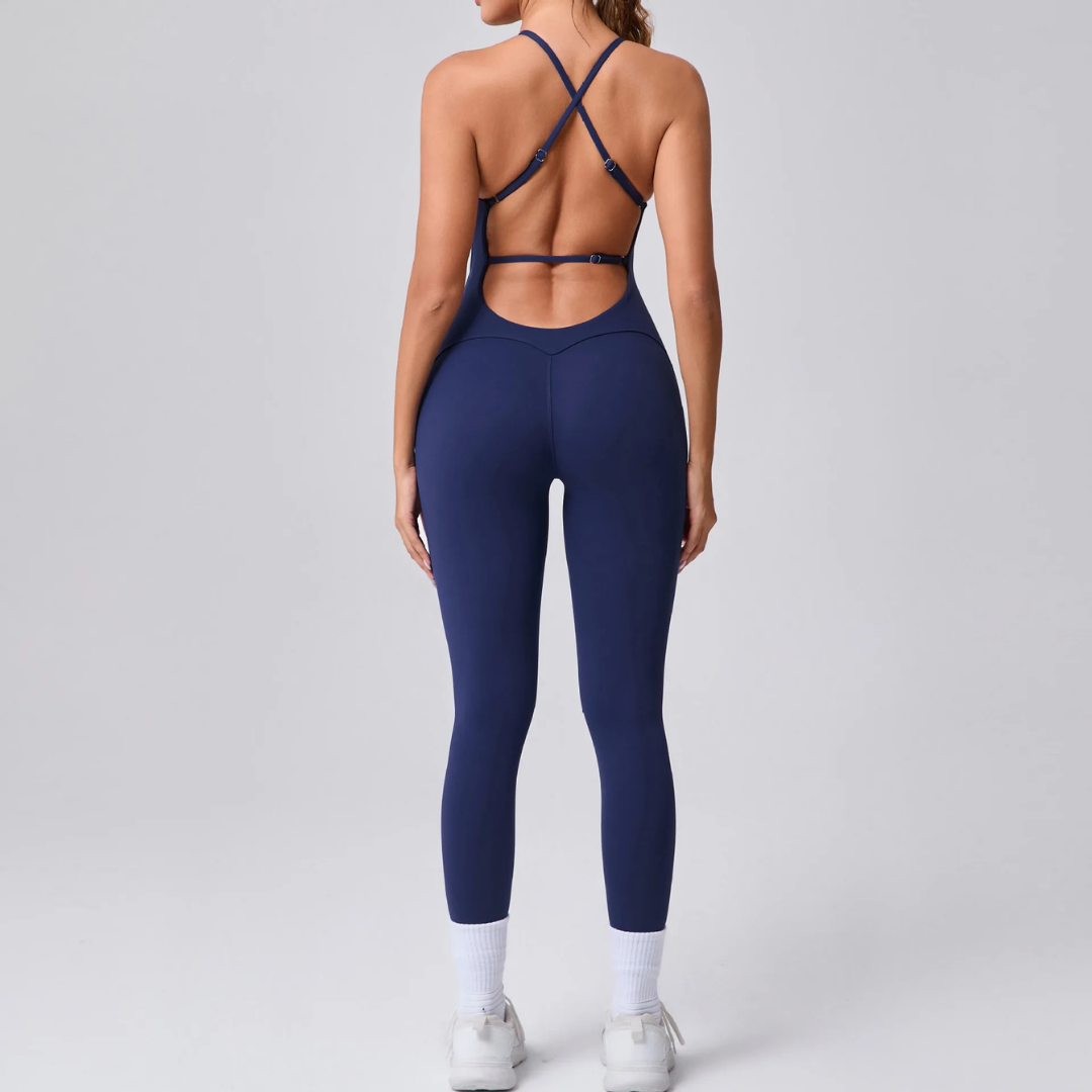 ORLENA STRAPPY BACK SEAMLESS JUMPSUIT