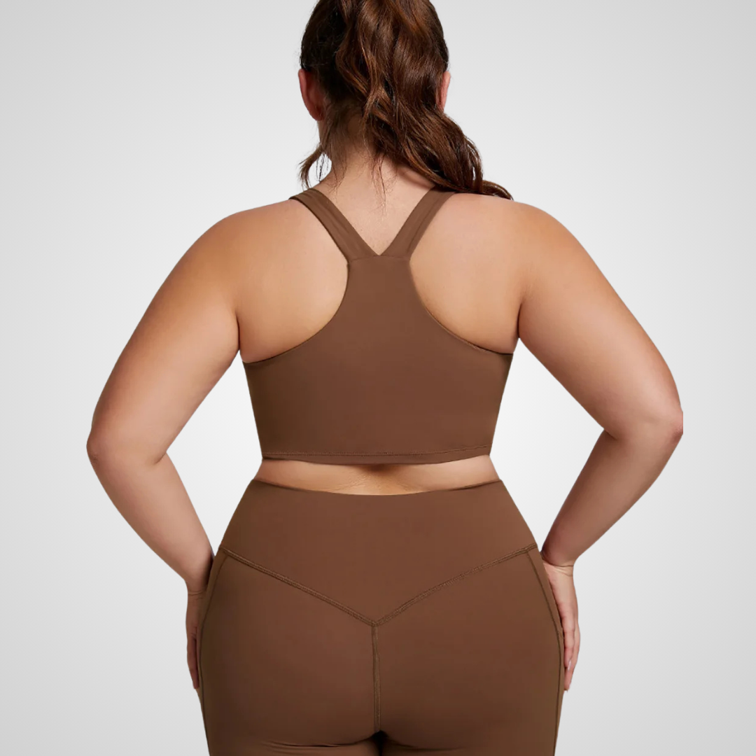 ARDEA SEAMLESS RACERBACK SPORTS BRA