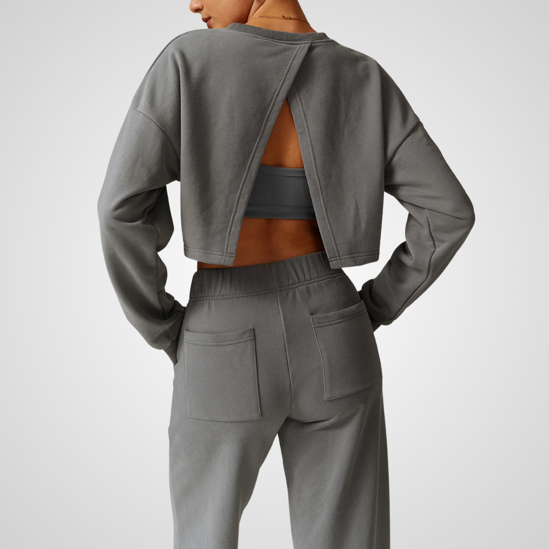 THE COVE OPEN BACK LONG SLEEVE