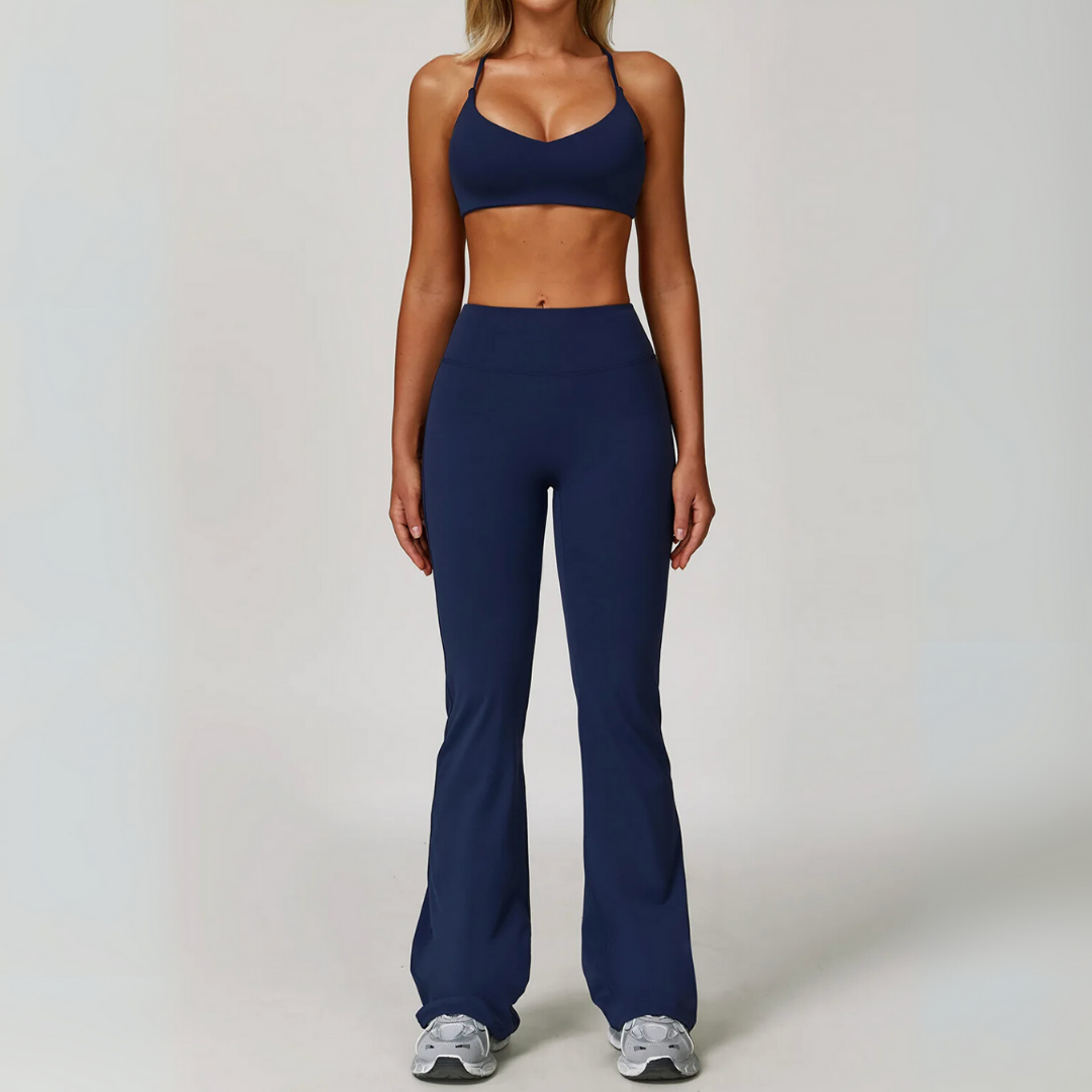 BRIM SEAMLESS FLARED LEGGINGS